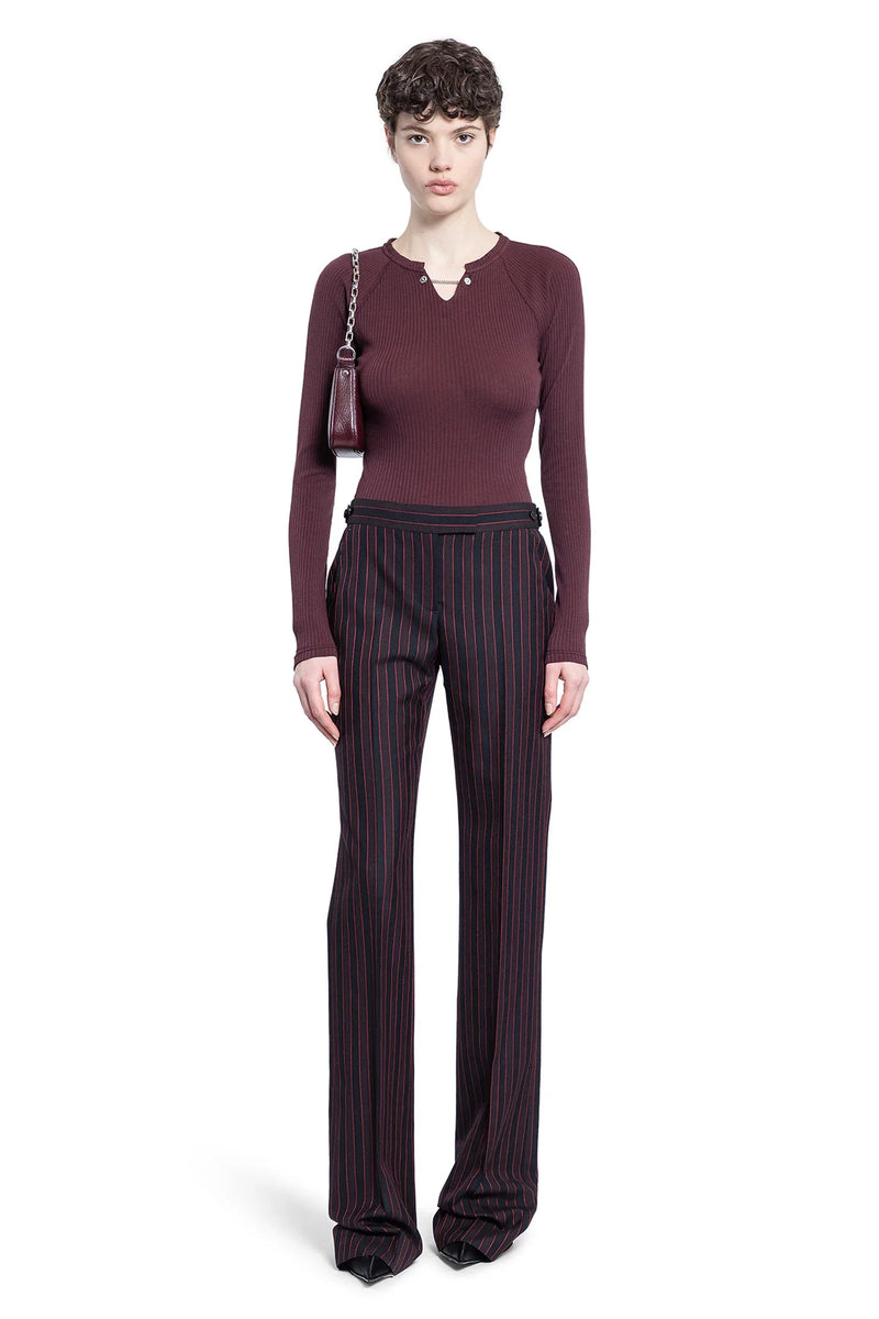 Cotton Rib Long Sleeve Top - Antonioli.eu