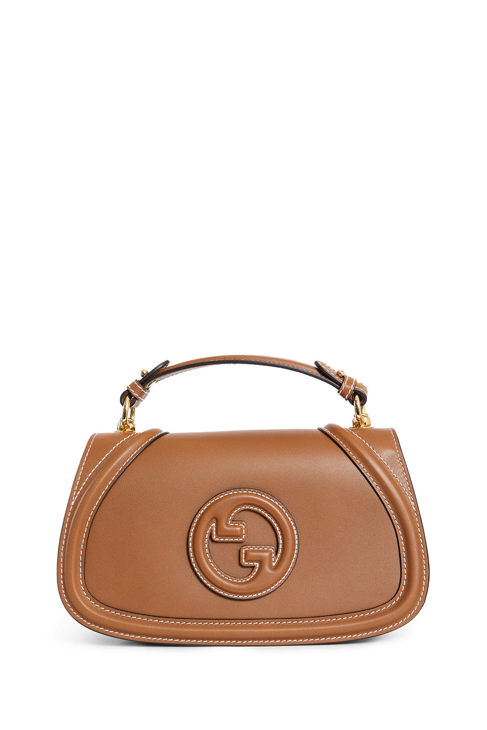 GUCCI WOMAN BROWN TOP HANDLE BAGS