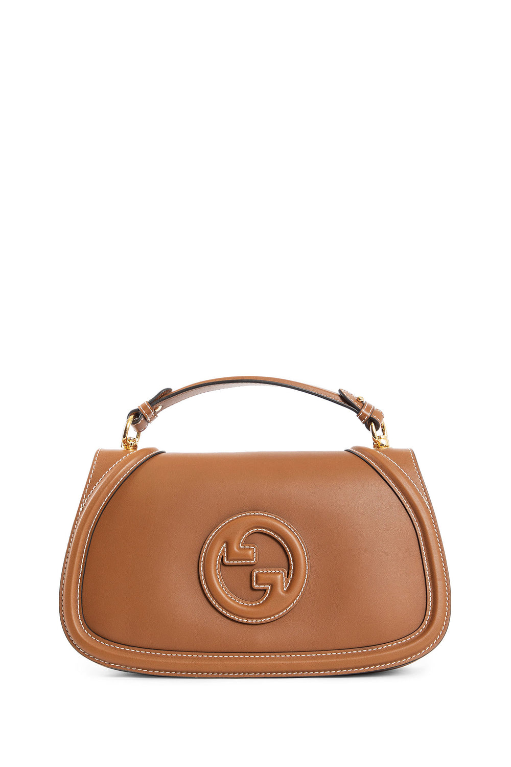 GUCCI WOMAN BROWN TOP HANDLE BAGS