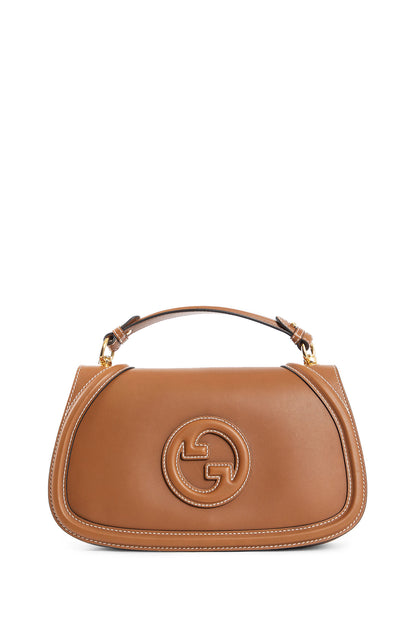 GUCCI WOMAN BROWN TOP HANDLE BAGS