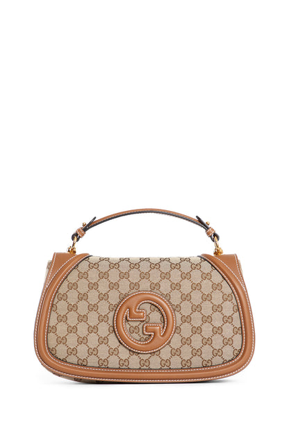 GUCCI WOMAN BROWN TOP HANDLE BAGS