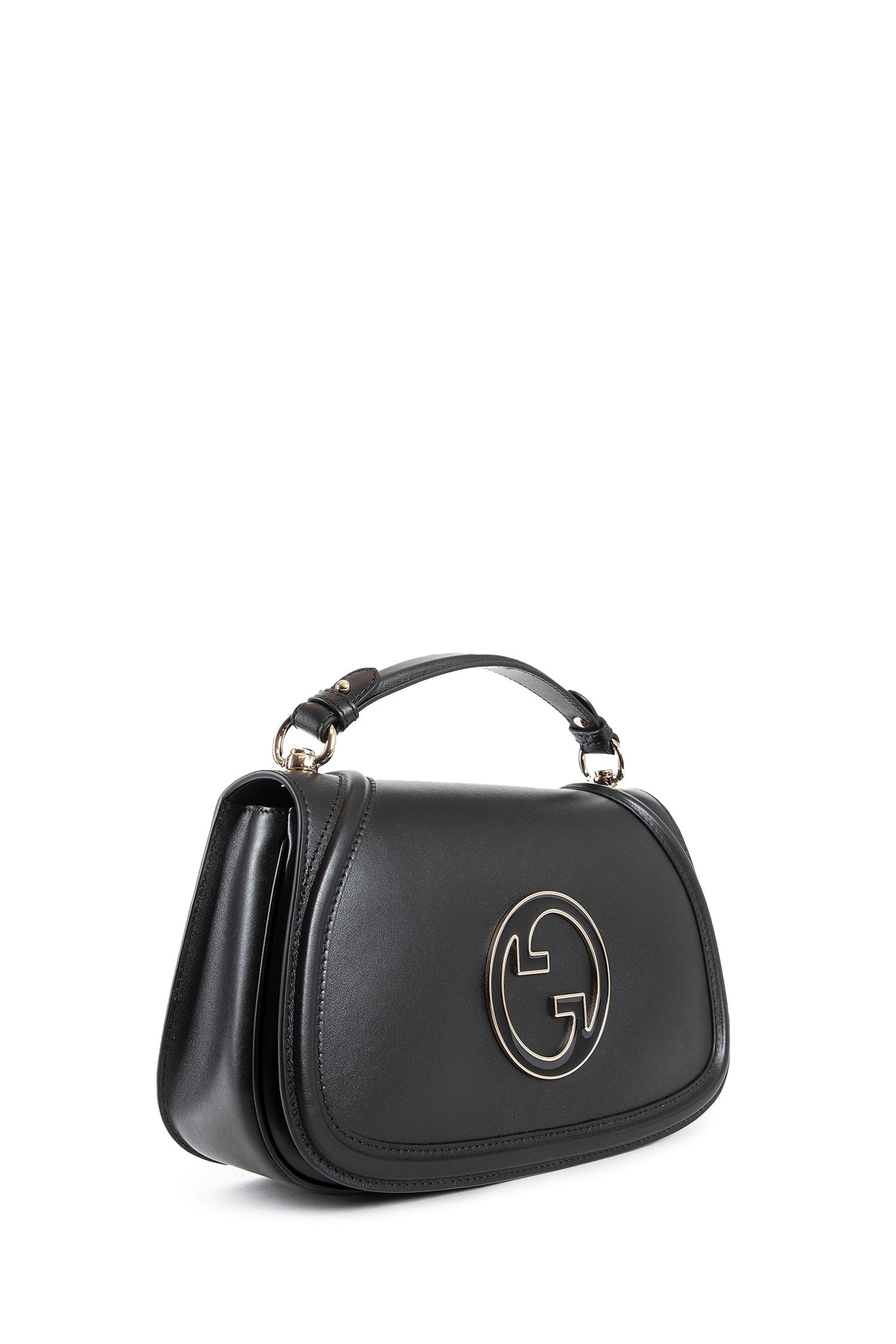 GUCCI WOMAN BLACK TOP HANDLE BAGS