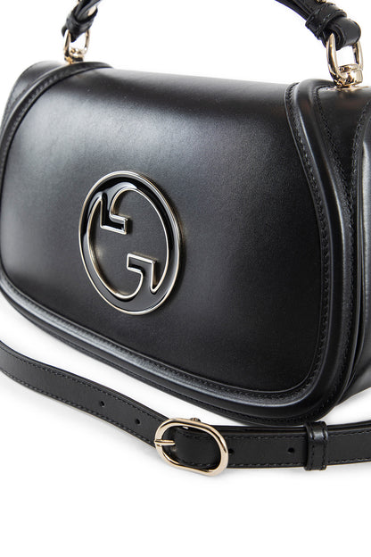 GUCCI WOMAN BLACK TOP HANDLE BAGS