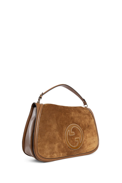 GUCCI WOMAN BROWN TOP HANDLE BAGS