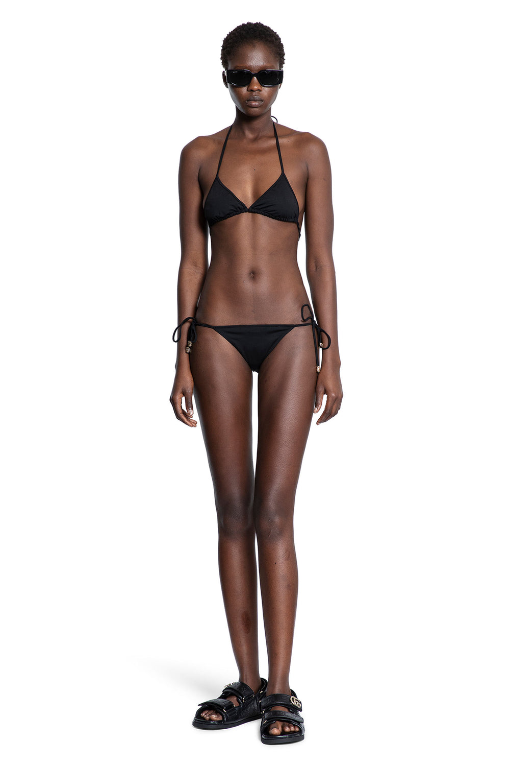 GUCCI WOMAN BLACK SWIMWEAR