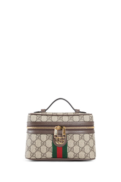 GUCCI WOMAN BEIGE SHOULDER BAGS