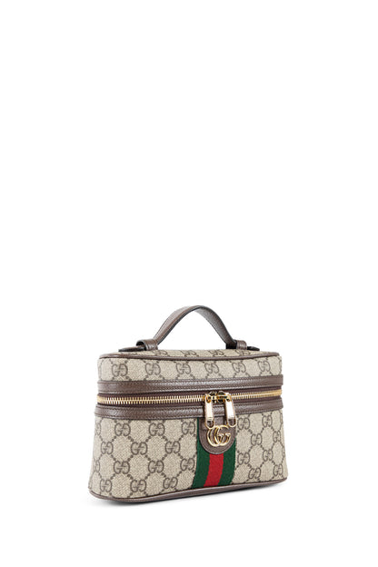 GUCCI WOMAN BEIGE SHOULDER BAGS