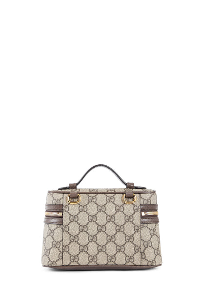 GUCCI WOMAN BEIGE SHOULDER BAGS