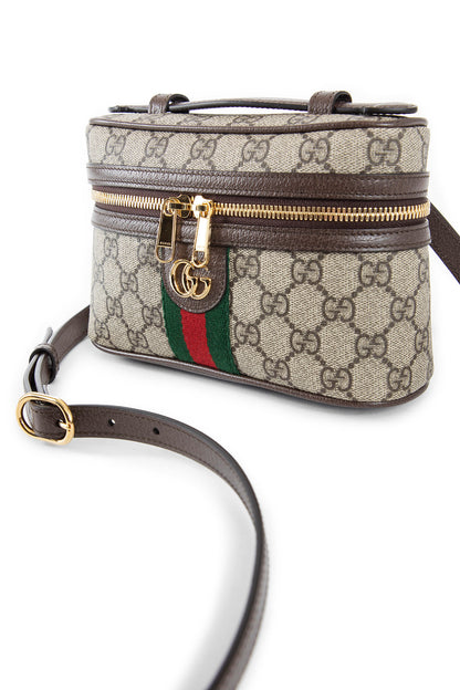 GUCCI WOMAN BEIGE SHOULDER BAGS