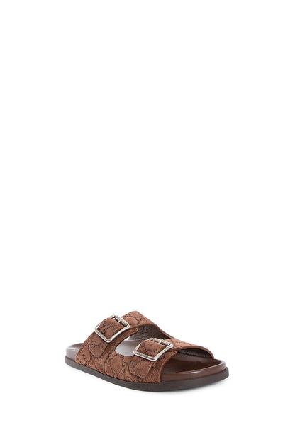 GUCCI MAN BROWN SANDALS & SLIDES