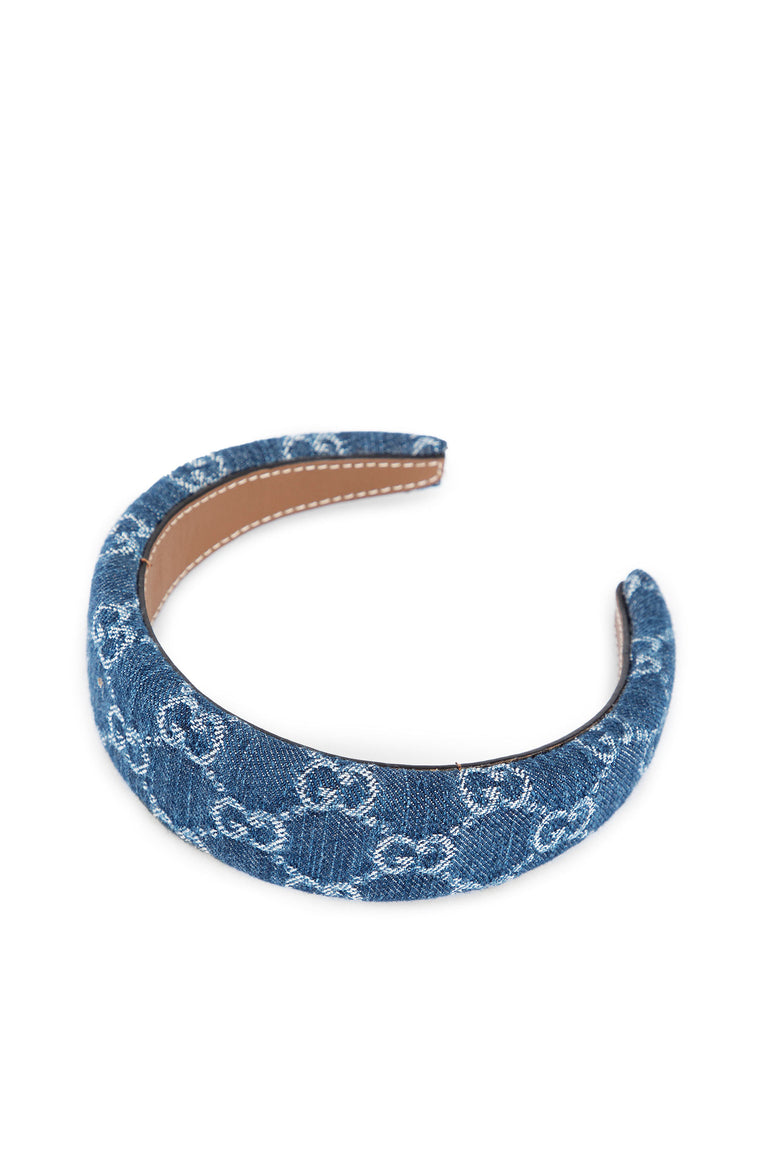 GUCCI WOMAN BLUE HAIR ACCESSORIES