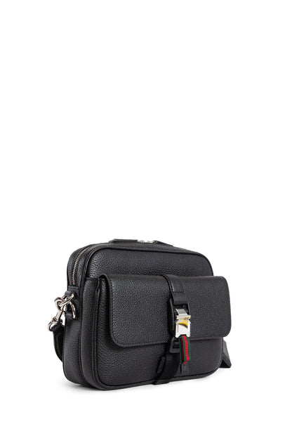 GUCCI MAN BLACK CROSSBODY BAGS