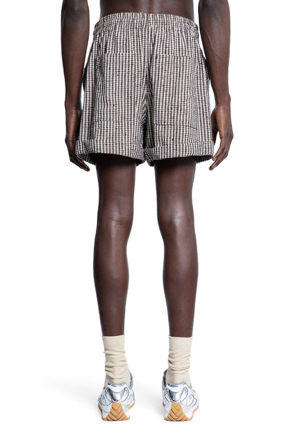 BOTTEGA VENETA MAN BLACK&WHITE SHORTS