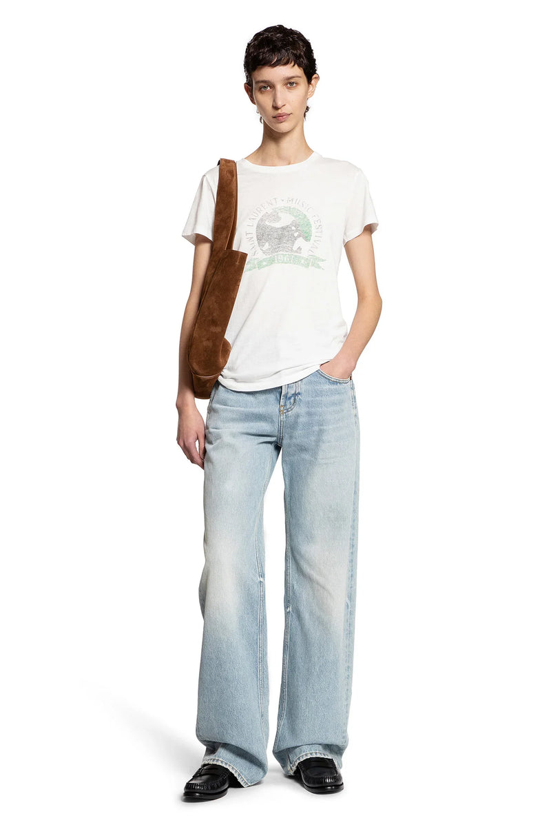 SAINT LAURENT Saint Laurent Music Festival T-Shirt woman