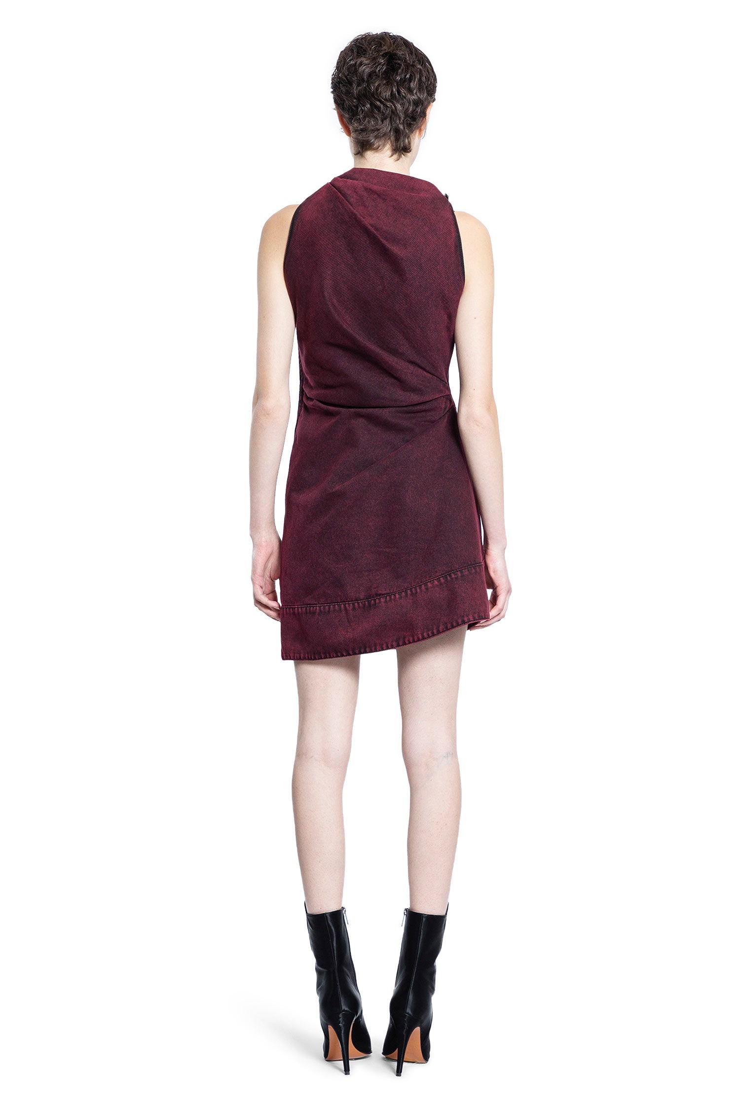 ALEXANDER MCQUEEN WOMAN RED DRESSES