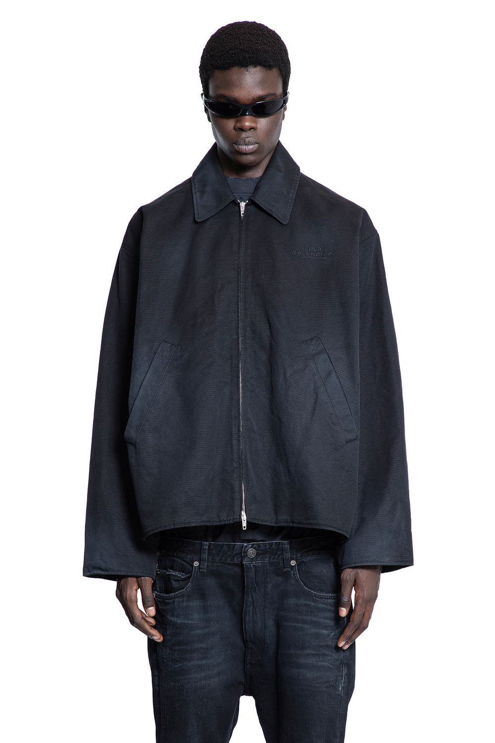 BALENCIAGA MAN BLACK JACKETS