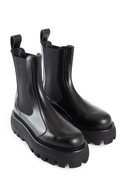 ALEXANDER MCQUEEN MAN BLACK BOOTS