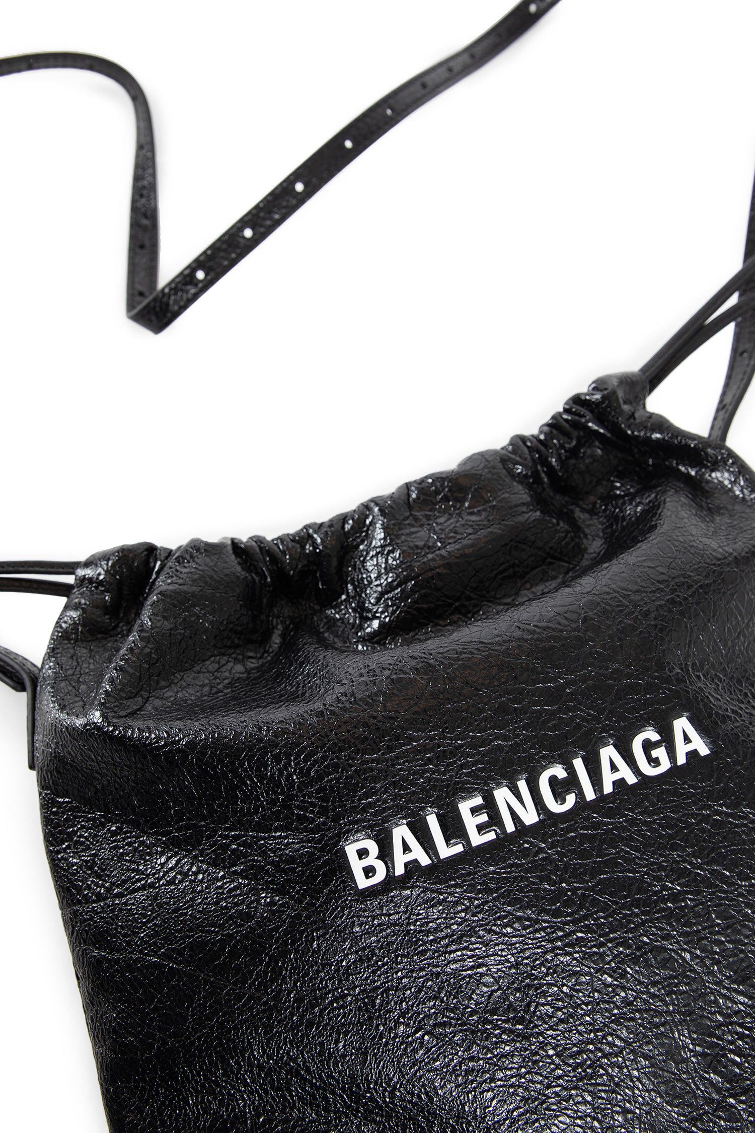 BALENCIAGA WOMAN BLACK CROSSBODY BAGS