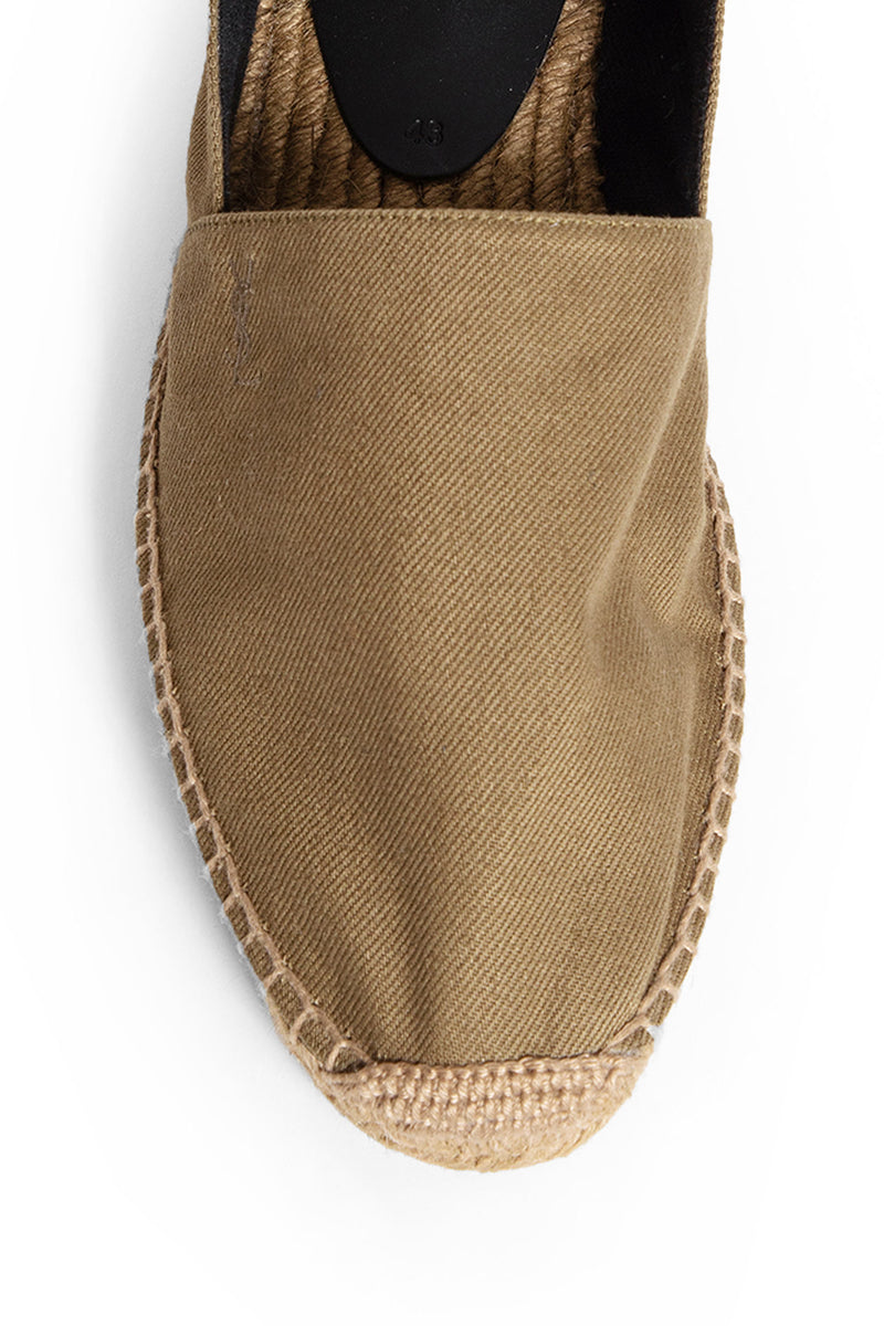 canvas embroidered logo espadilles - Antonioli.eu