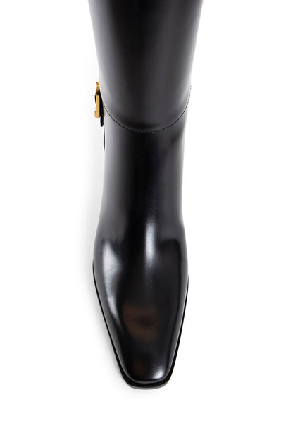 SAINT LAURENT WOMAN BLACK BOOTS