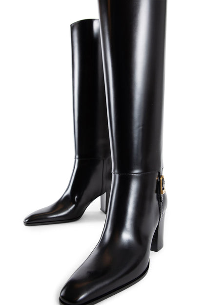 SAINT LAURENT WOMAN BLACK BOOTS