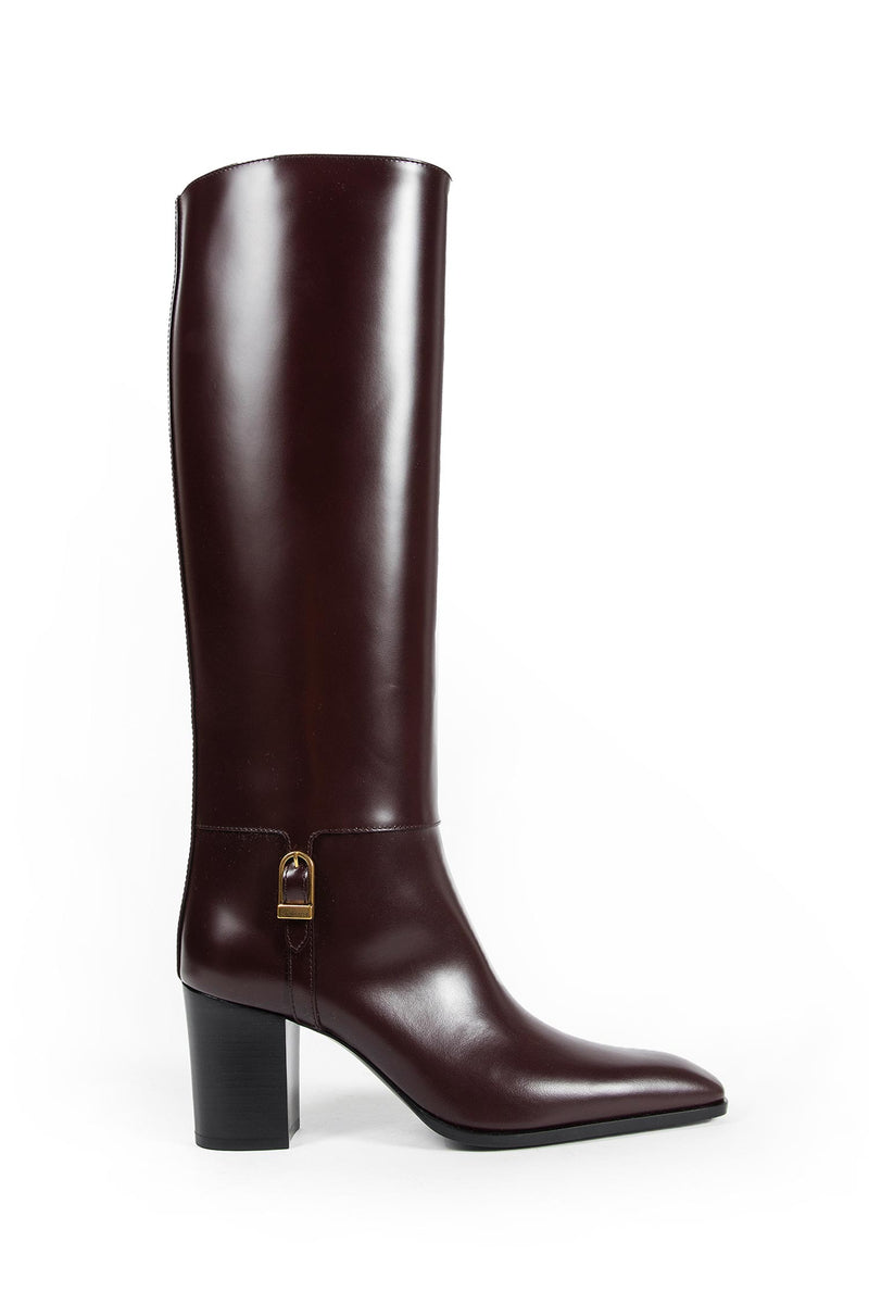 SAINT LAURENT WOMAN RED BOOTS - Antonioli.eu