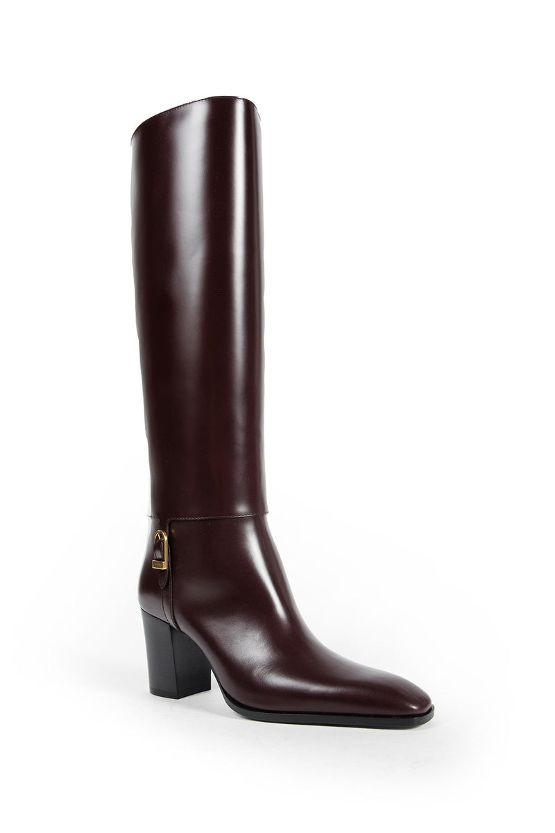 SAINT LAURENT WOMAN RED BOOTS - Antonioli.eu