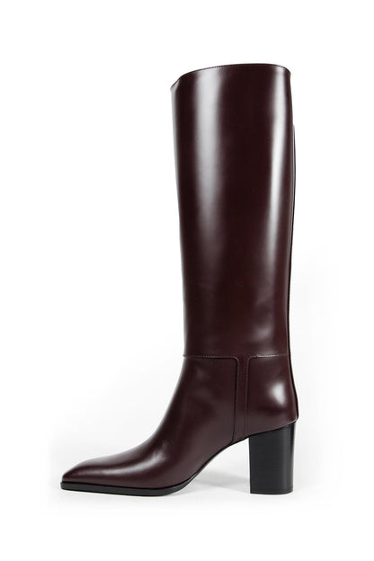 SAINT LAURENT WOMAN RED BOOTS - Antonioli.eu