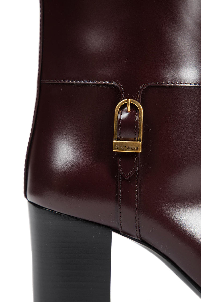 SAINT LAURENT WOMAN RED BOOTS - Antonioli.eu