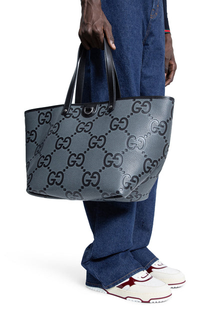 GUCCI MAN GREY TOTE BAGS