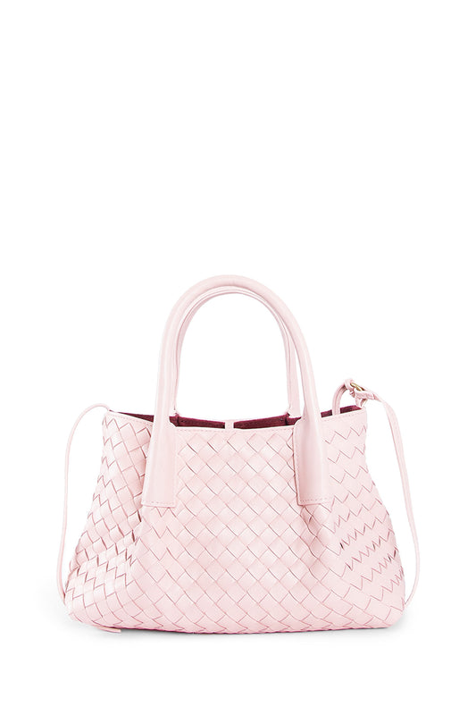 BOTTEGA VENETA WOMAN PINK TOP HANDLE BAGS