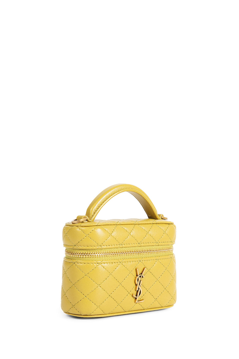 SAINT LAURENT WOMAN YELLOW MINI BAGS