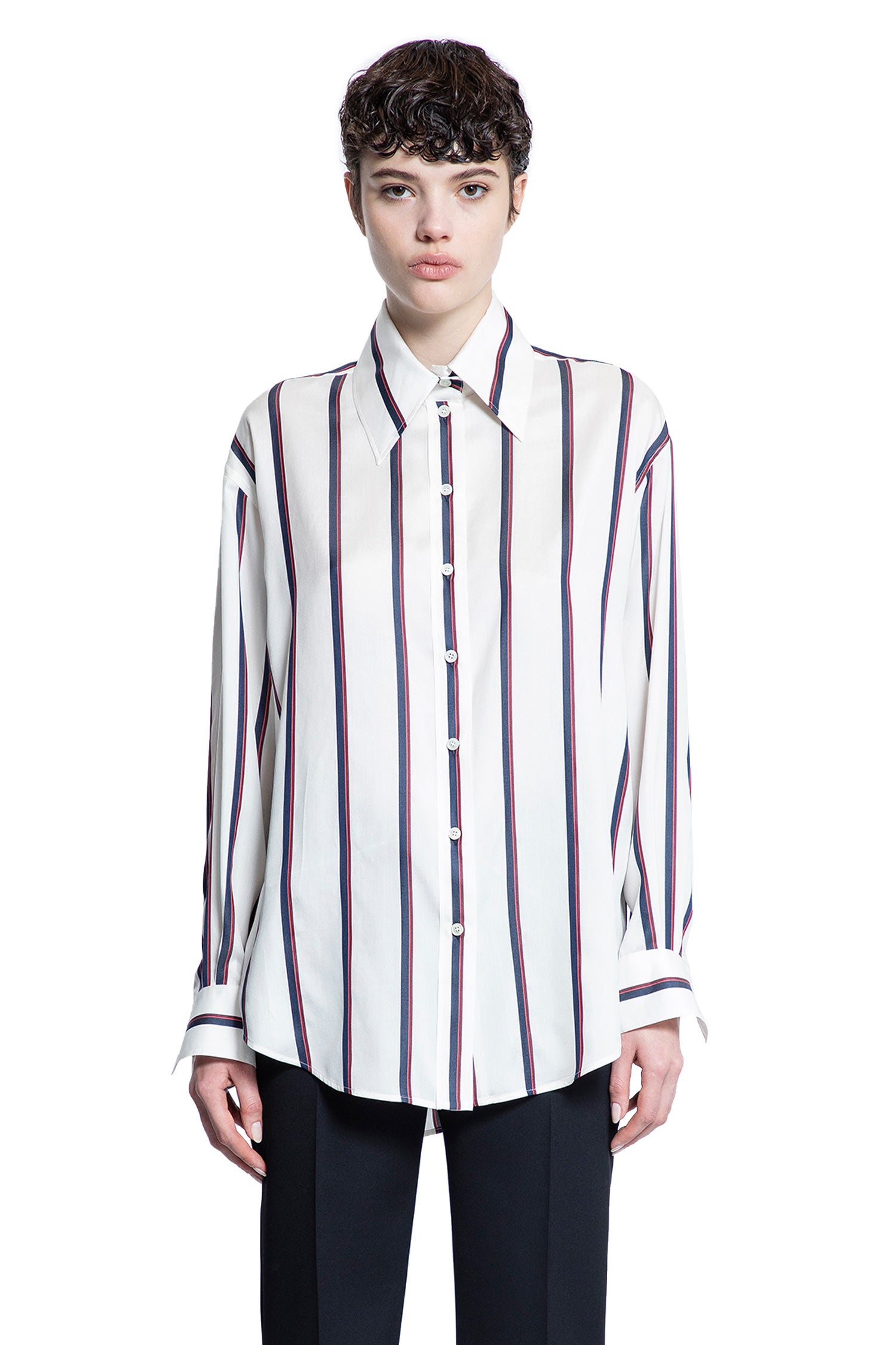 ALEXANDER MCQUEEN WOMAN MULTICOLOR SHIRTS