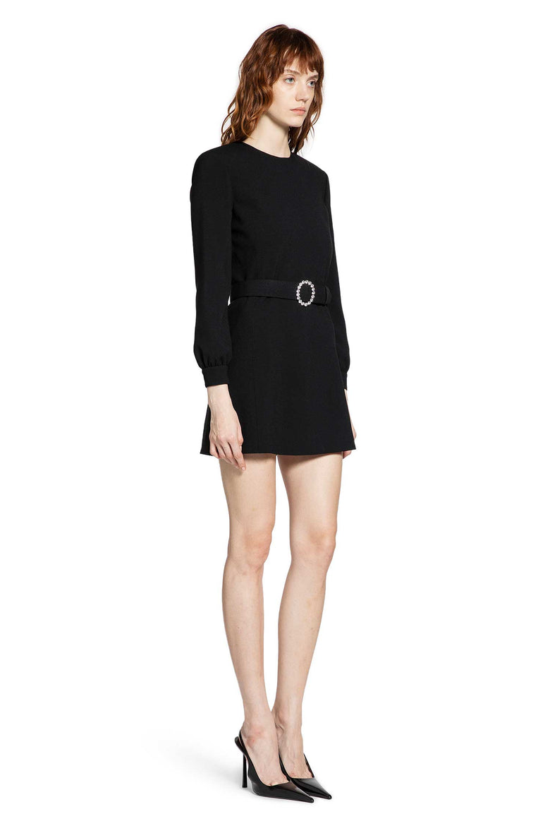 Backless Mini Dress in Sable