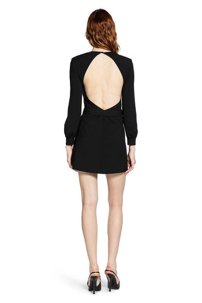 Backless Mini Dress in Sable