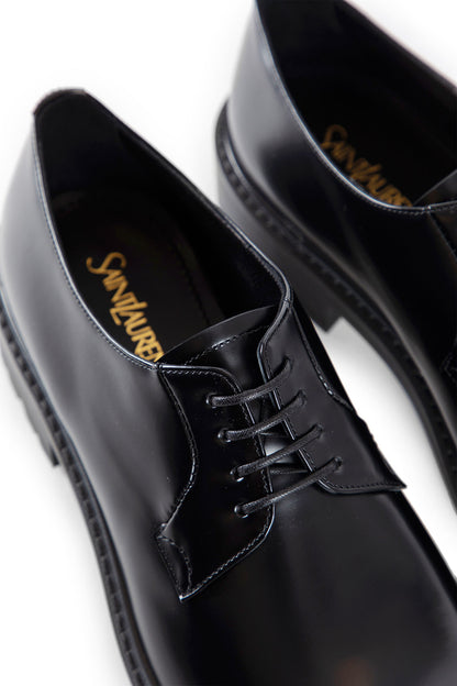 SAINT LAURENT MAN BLACK LACE-UPS