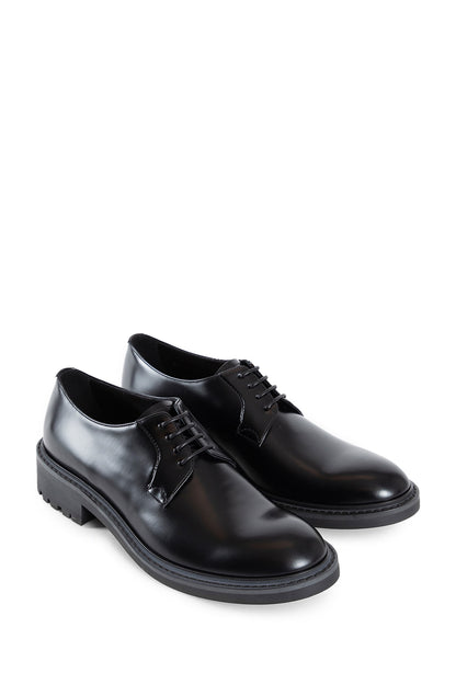 SAINT LAURENT MAN BLACK LACE-UPS