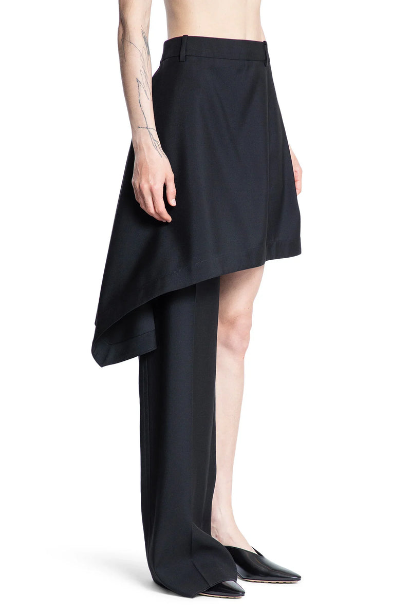 Light Wool Skirt Trousers - Antonioli.eu