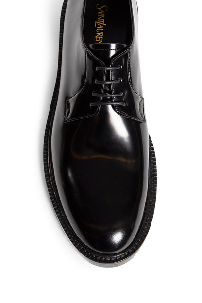 SAINT LAURENT MAN BLACK LACE-UPS