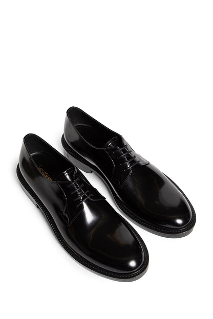 SAINT LAURENT MAN BLACK LACE-UPS