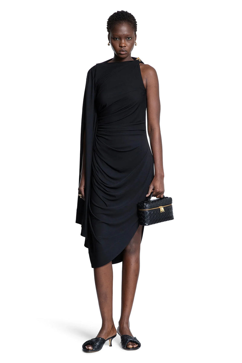 Viscose Jersey Draped Dress - Antonioli.eu