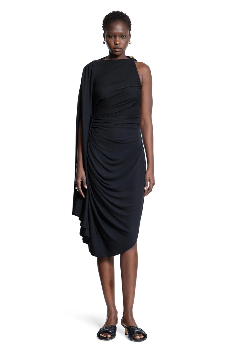 Viscose Jersey Draped Dress - Antonioli.eu