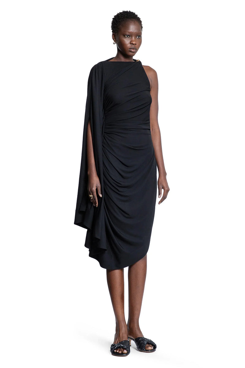 Viscose Jersey Draped Dress - Antonioli.eu