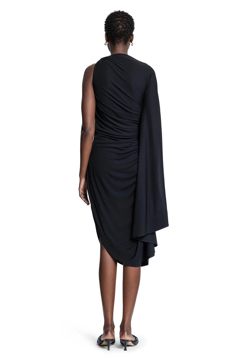 Viscose Jersey Draped Dress - Antonioli.eu