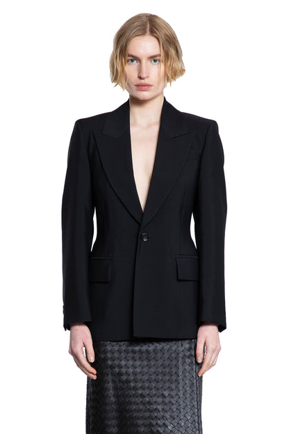 BOTTEGA VENETA WOMAN BLACK BLAZERS