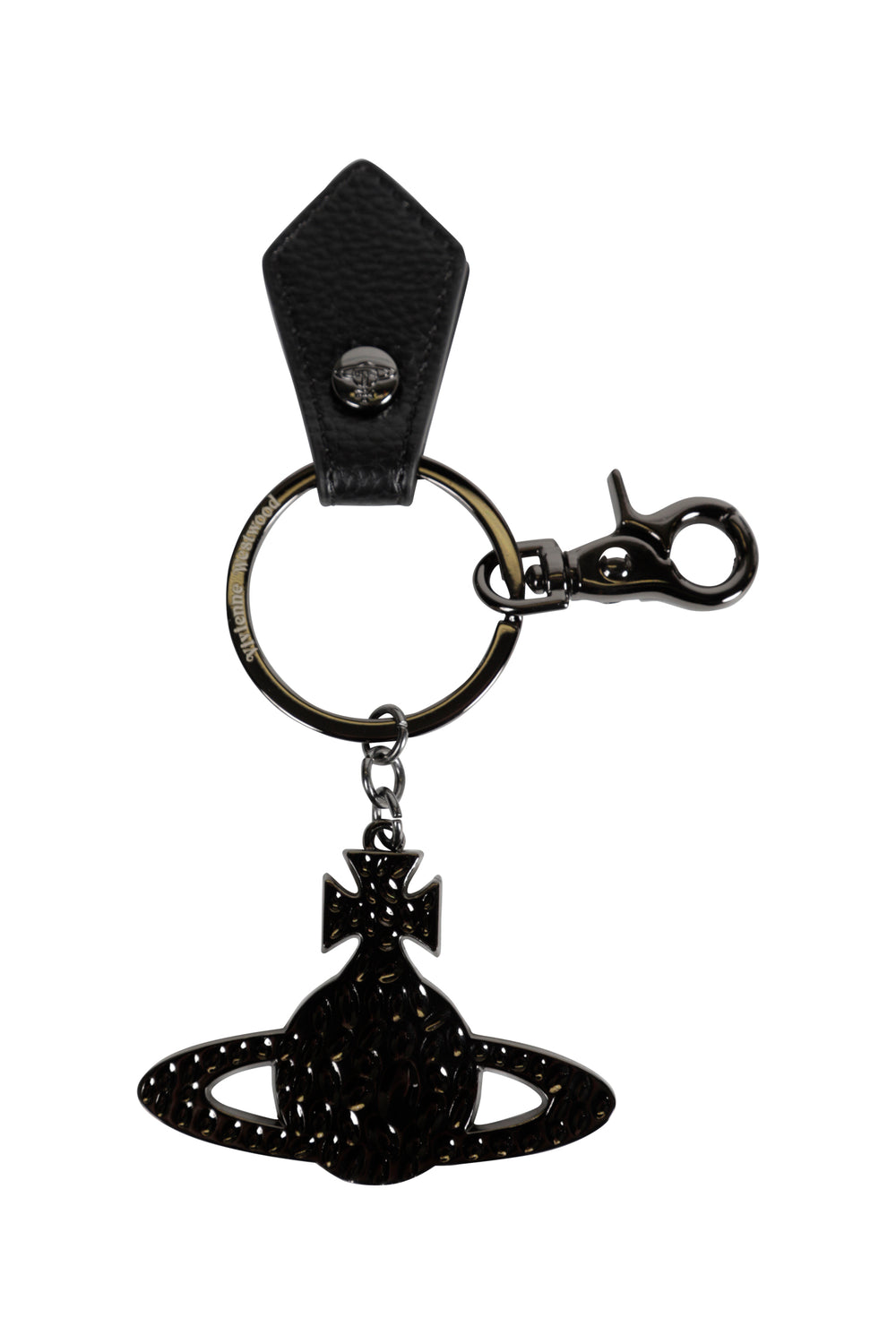 VIVIENNE WESTWOOD Hammered Orb Keyring unisex