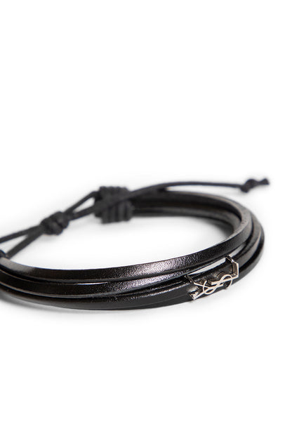 SAINT LAURENT MAN BLACK JEWELLERY