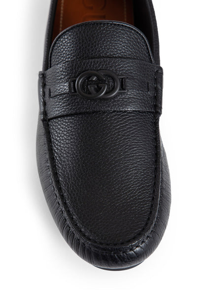 GUCCI MAN BLACK LOAFERS & FLATS