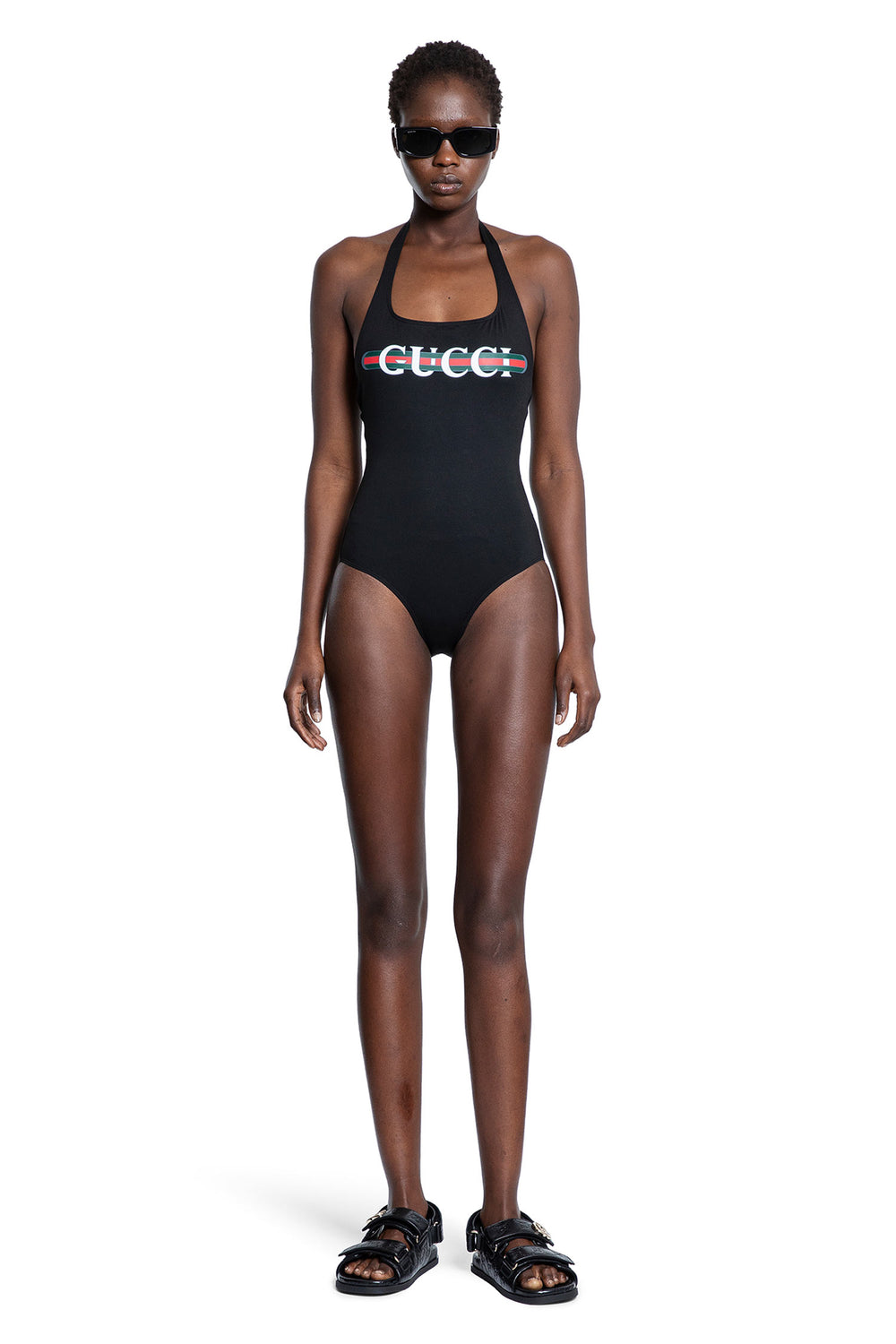 GUCCI WOMAN BLACK SWIMWEAR
