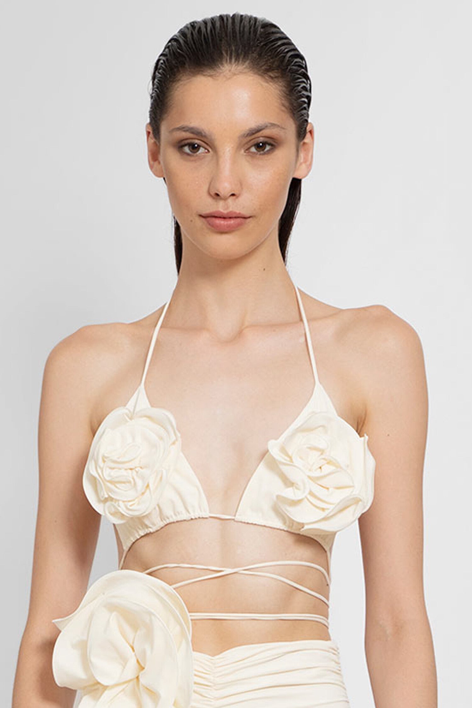 MAGDA BUTRYM WOMAN OFF-WHITE SWIMWEAR